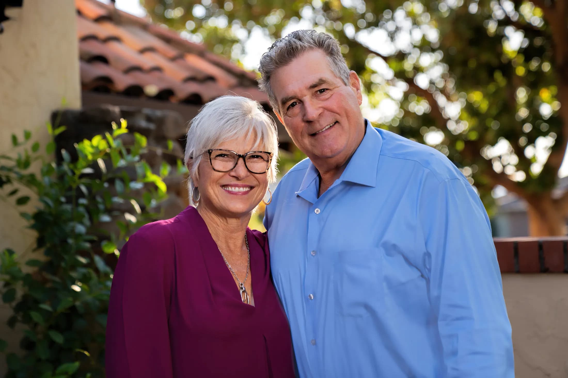 A portrait of Shelly and Stan G.